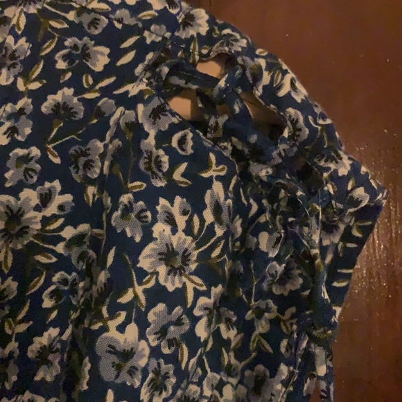 Vintage 90s style blue floral dress - Picture 5 of 5